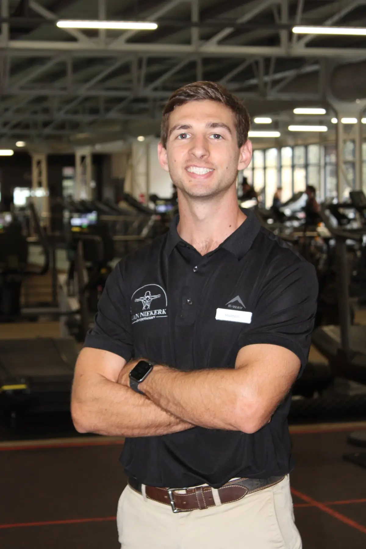 Marnus van Niekerk, physiotherapist at Van Niekerk Physio