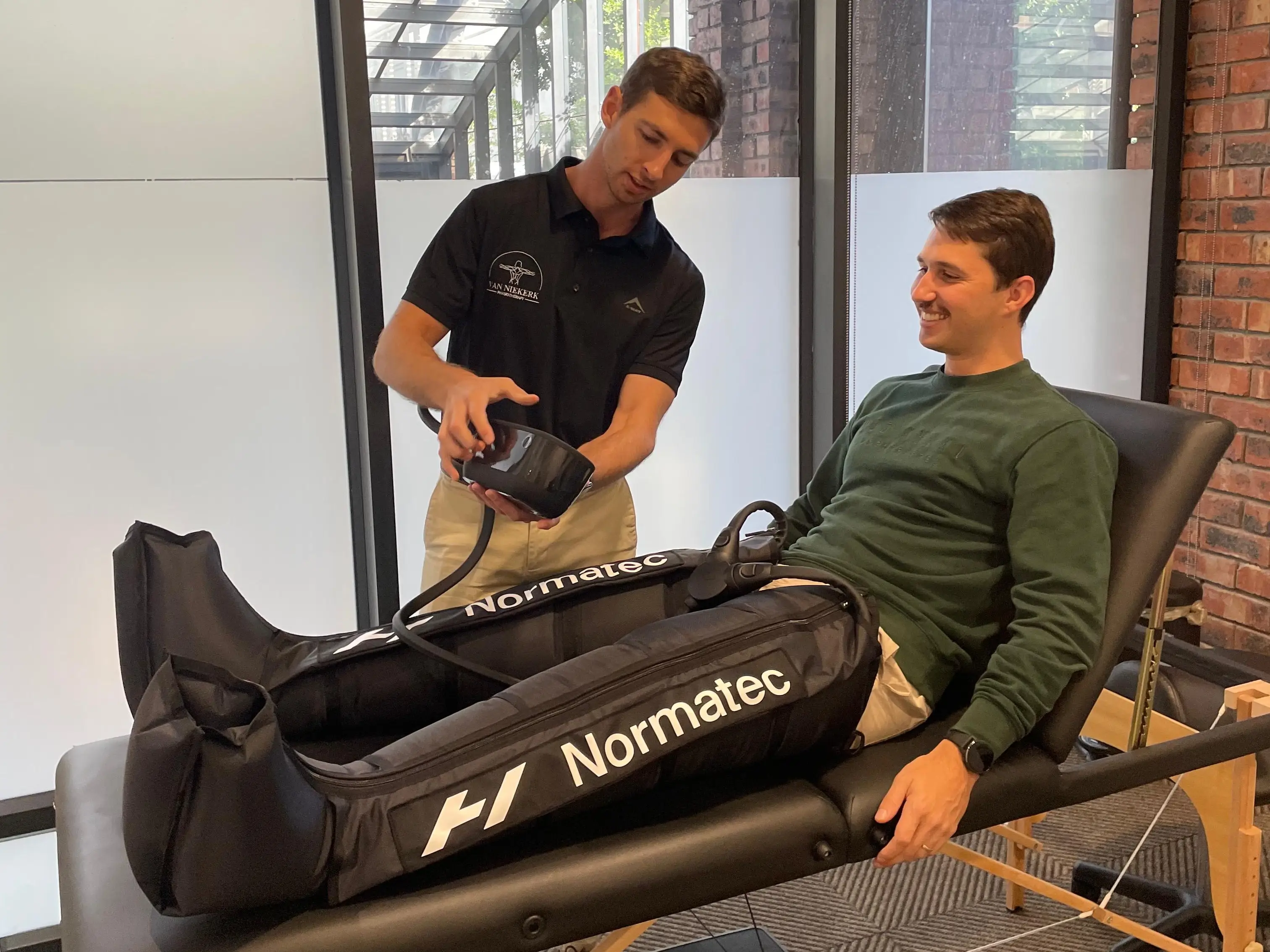 A recovery session using recovery boots